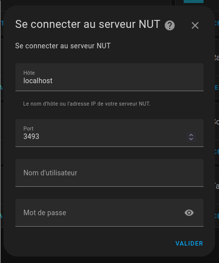 NUT & Home Assistant - configuration